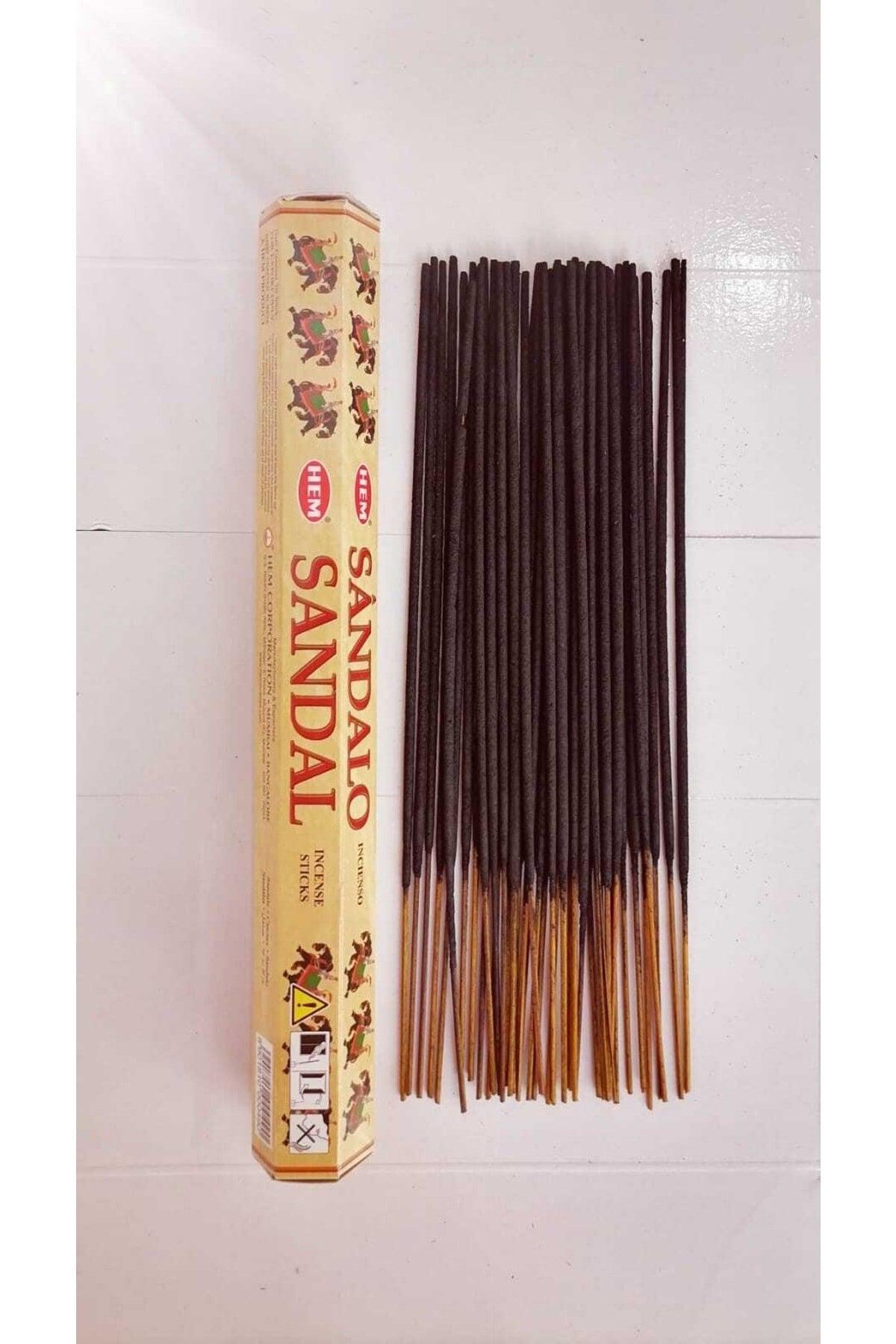 Sandalwood Scented 1 Box Stick Incense 20 Pcs