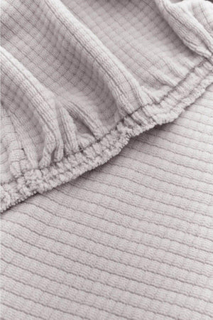 Chair Cover Ecru Color Lycra Washable 1 Piece - Swordslife