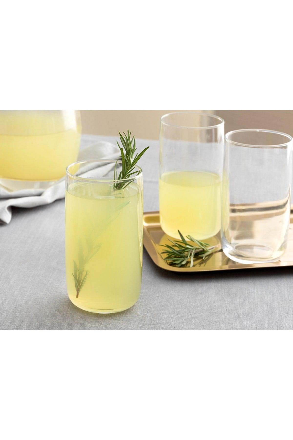 Sare Glass 3 Pcs Soft Drink Glass 365 Ml Transparent - Swordslife