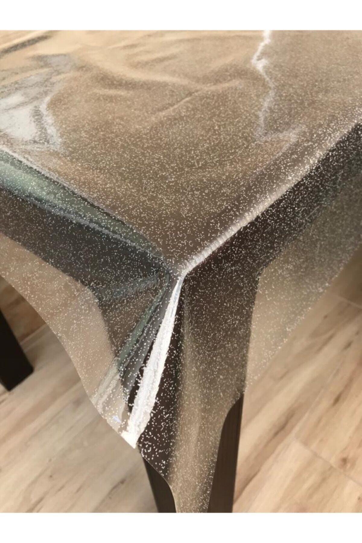 Transparent Table Cloth Pvc Glittery Silver Yukselhalımefrusat Store Product. - Swordslife