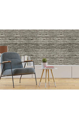 Self Adhesive Gray Brick Pattern Wallpaper Panel Nw24 - Swordslife