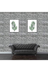 Self Adhesive Gray Brick Pattern Wallpaper Panel Nw24 - Swordslife