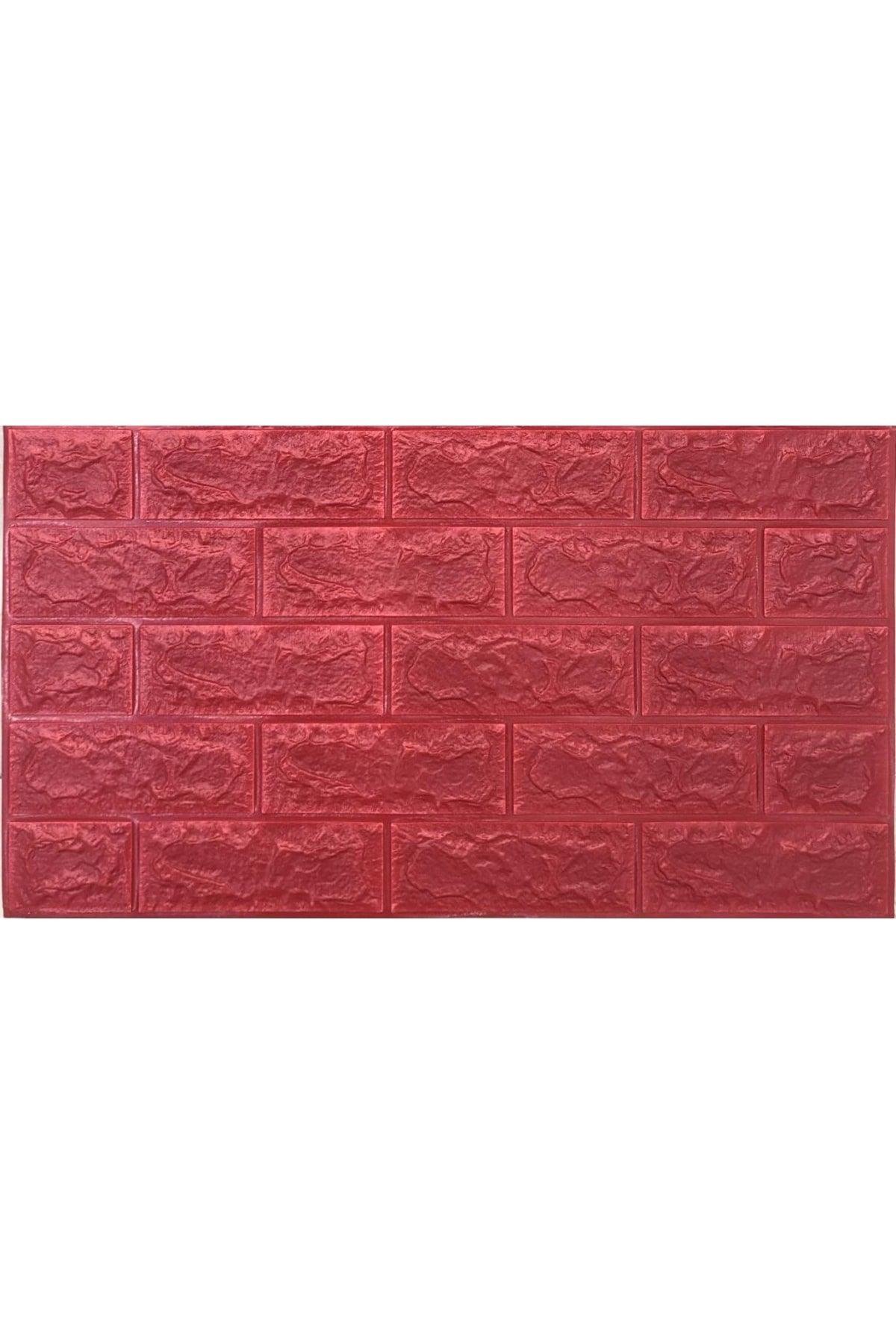 Self Adhesive Red Brick Pattern Wallpaper Panel 70x38 - Swordslife