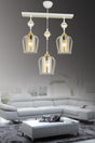 Sequential White Triple Parachute Downward Facing Luxury Chandelier - Swordslife