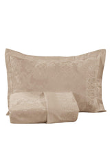 Greenhouse Jacquard Chenille French Lace Double Bedspread (cappuccino) - Swordslife