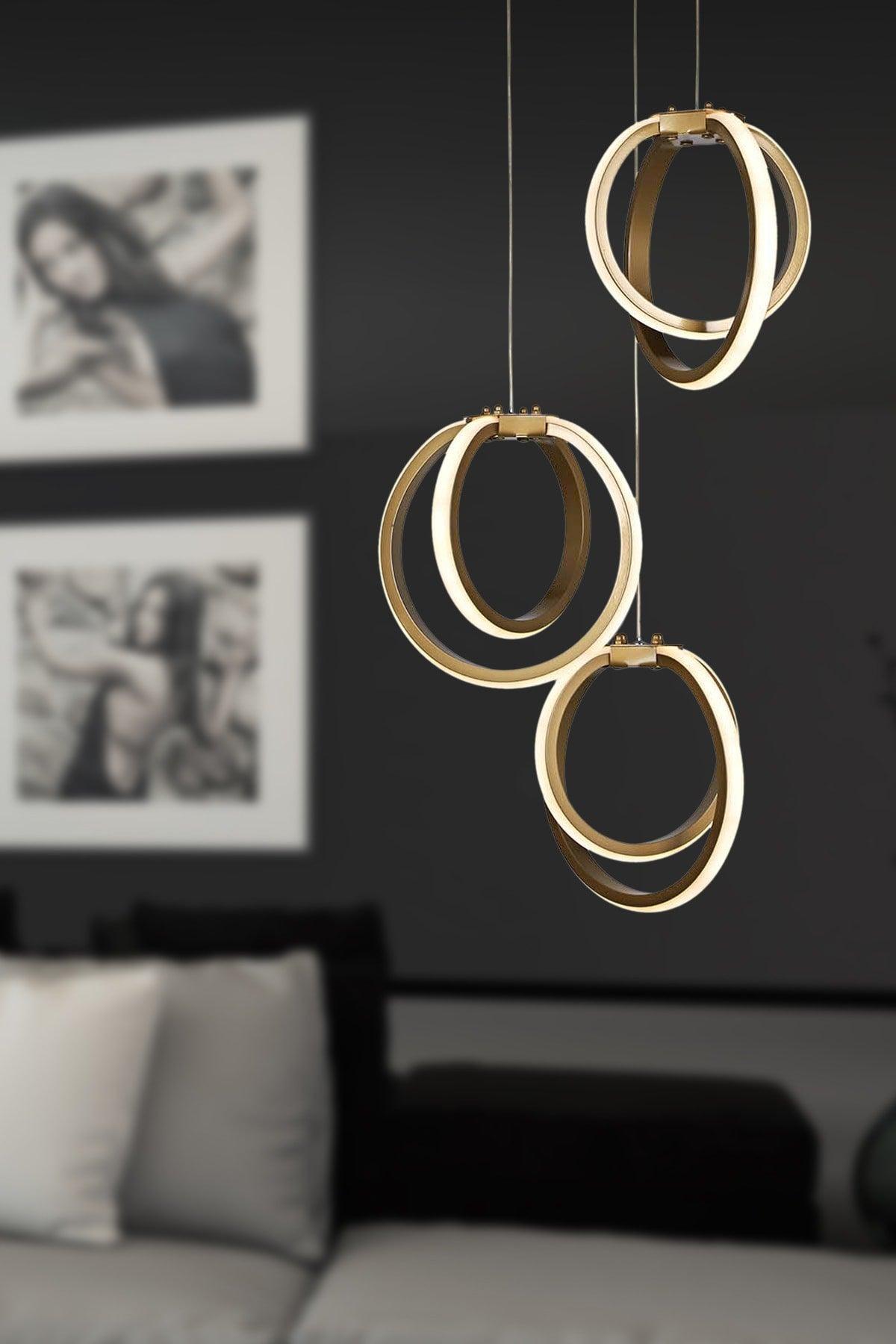 Sezen Led 3rd Chandelier Tumbled - Swordslife