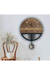 Silent Pendulum Wooden Wall Clock,Pendulum Clock,Wall Clock, Wooden Wall Clock,Pendulum Wall Clock - Swordslife