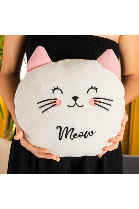 Cute Cat Plush Pillow - Swordslife