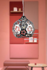 Sezer Single Chandelier Chrome - Swordslife