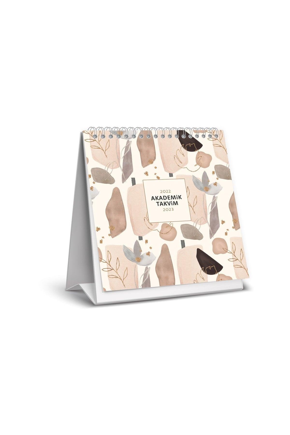 Keskin Academic Desk Calendar - Gravel