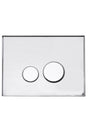 Siamp Tema Recessed Cistern Button Mirror Glass