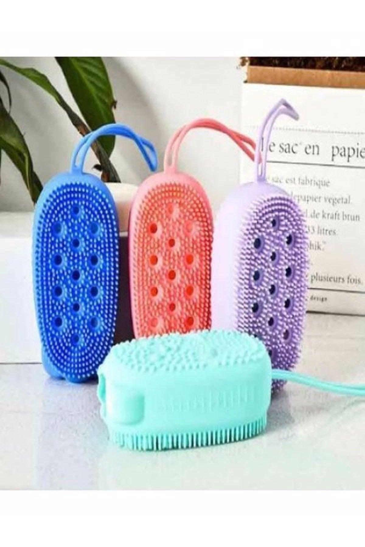 Silicone Bath Pouch With Sponge