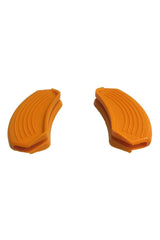 Silicone Pot and Pan Holder Fireproof Non-Stick Handle Set 9x4 Cm Orange (1 Set Consists of 2 Pieces) - Swordslife