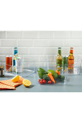 Simple Plastic KITCHEN ORGANIZER 3 L Transparent - Swordslife