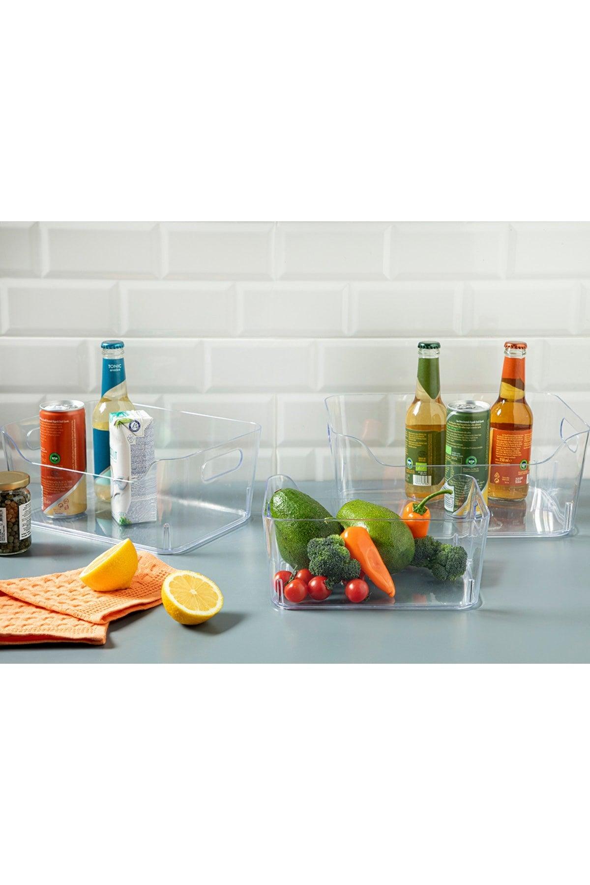 Simple Plastic KITCHEN ORGANIZER 5 L Transparent - Swordslife