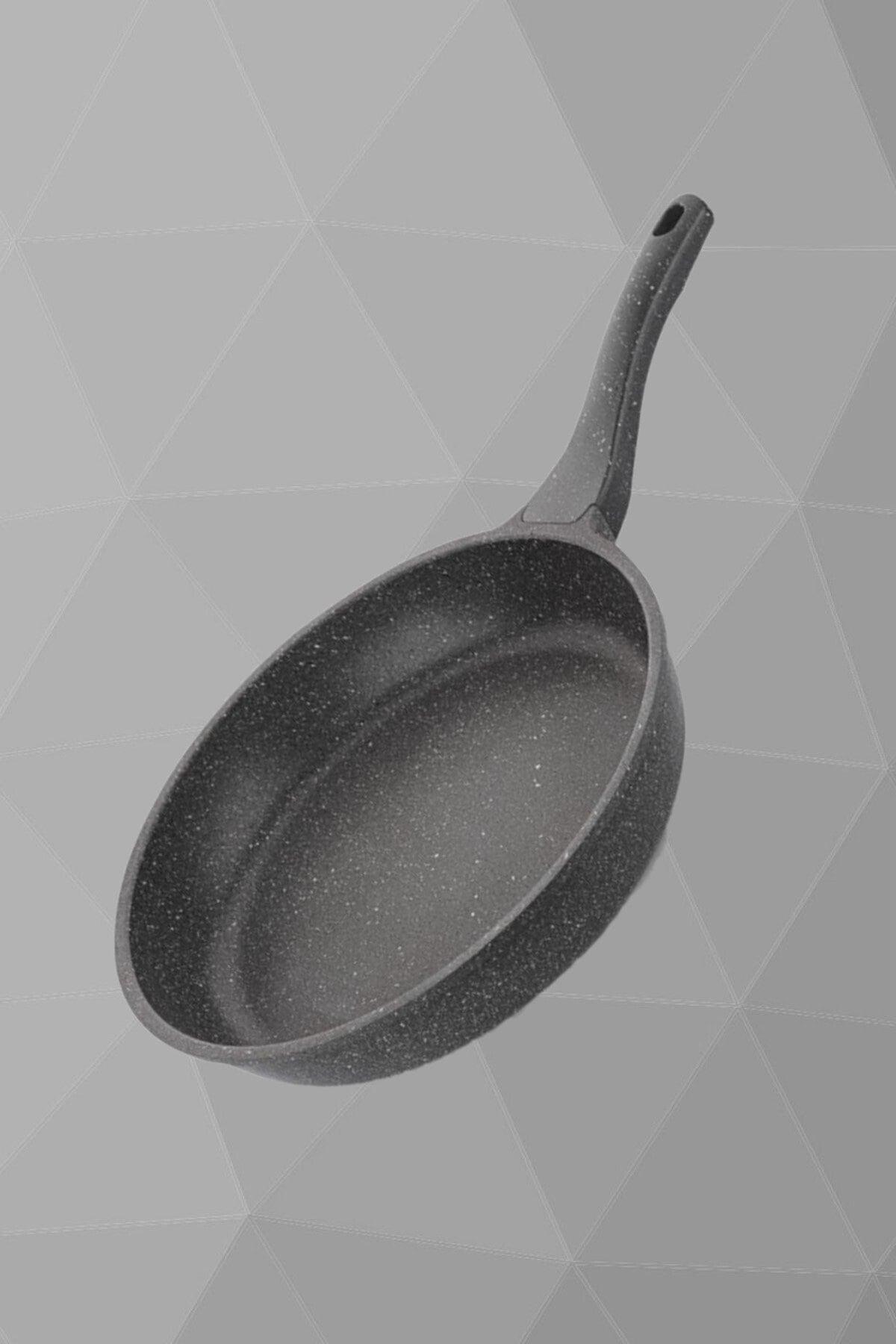 Single Handle Granite Casting Pan (width 28cm) - Swordslife