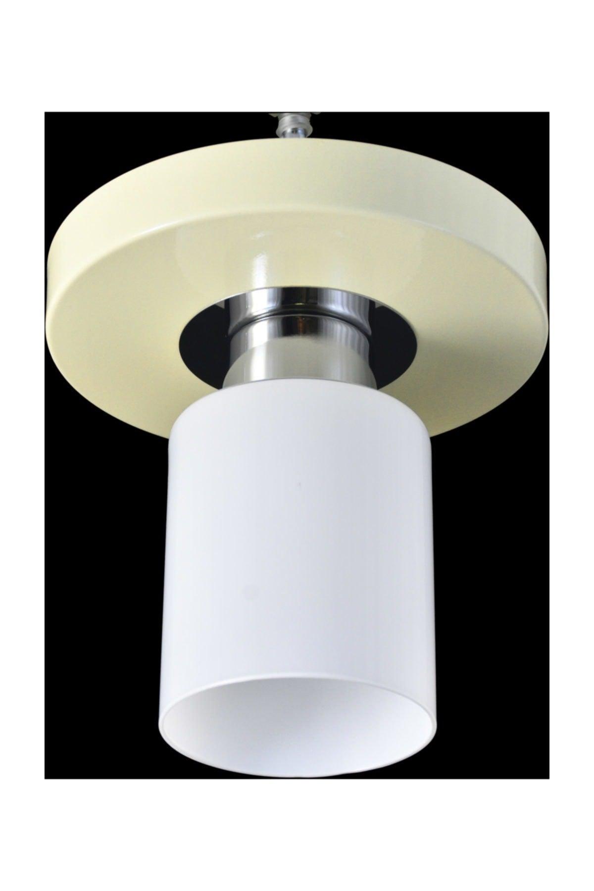 Single Modern Sport Model Round Tray Cream Chandelier - Swordslife