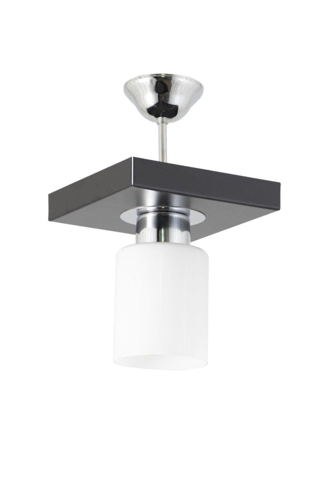 Single Modern Sport Model Square Tray Black Chandelier - Swordslife