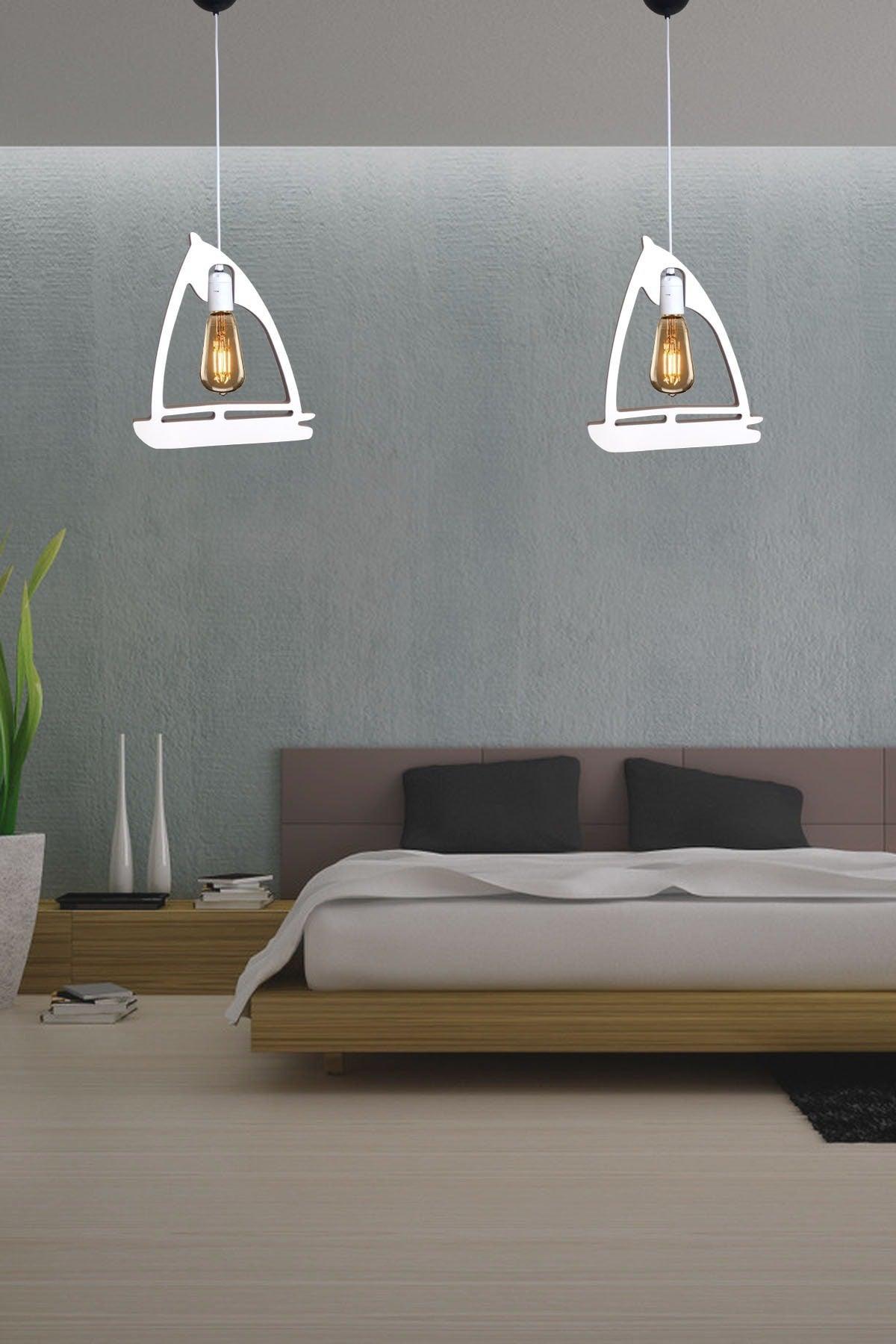 Single Pendant Sailboat Chandelier Decorative Lux Retro Lamp - Swordslife