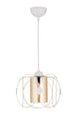 Single Solar White Modern Downward Facing Chandelier - Swordslife