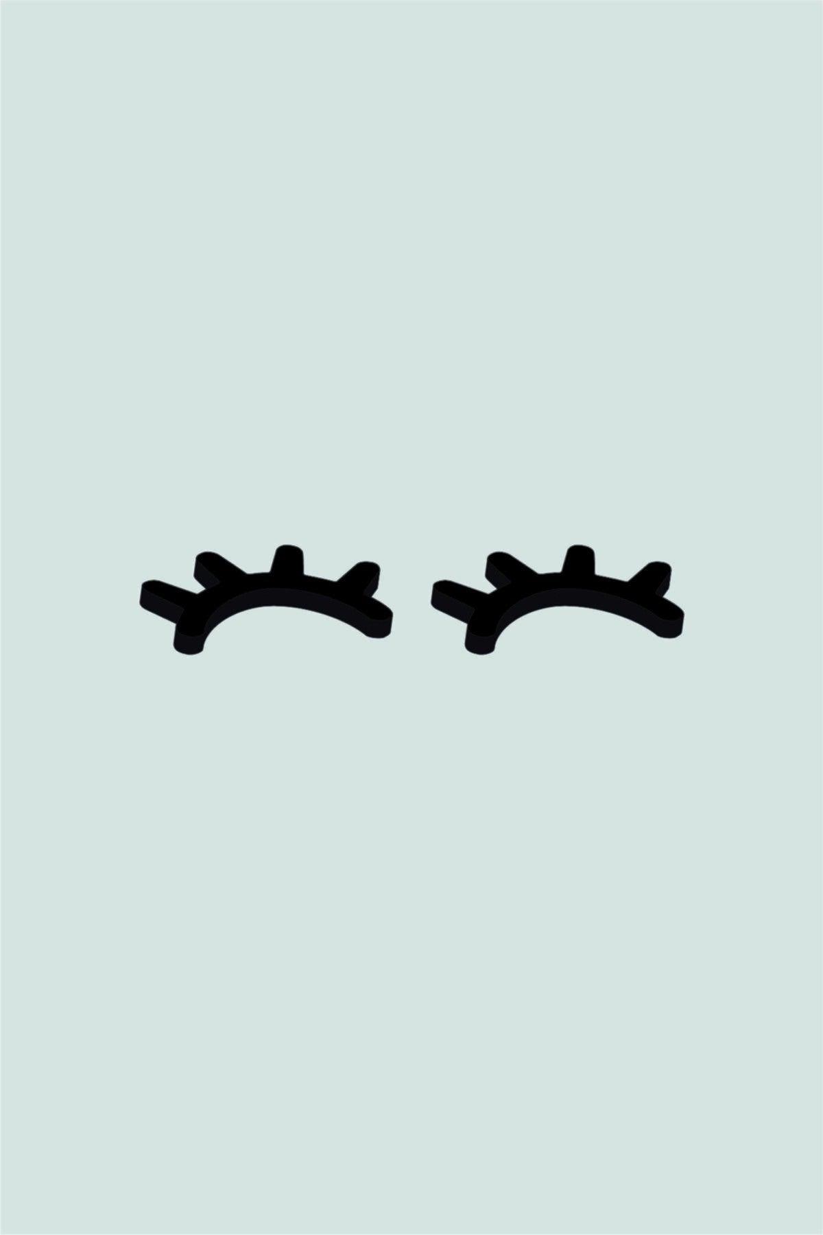 Black Wooden Lash 2 Pcs Decorative Lash Kids Room Decorative Ornament - Swordslife