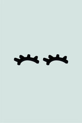 Black Wooden Lash 2 Pcs Decorative Lash Kids Room Decorative Ornament - Swordslife