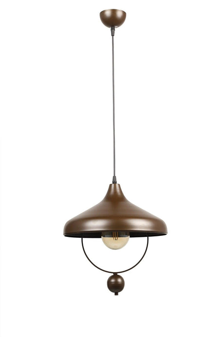 Göksel Single Chandelier Dark Brown - Swordslife