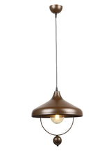 Göksel Single Chandelier Dark Brown - Swordslife