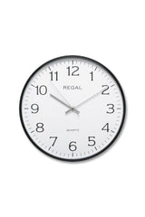 Slim Bezel Slim Wall Clock 0250 Bw - Swordslife