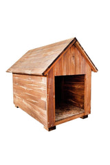 Natural Wooden Kennel for Small Breed Dogs