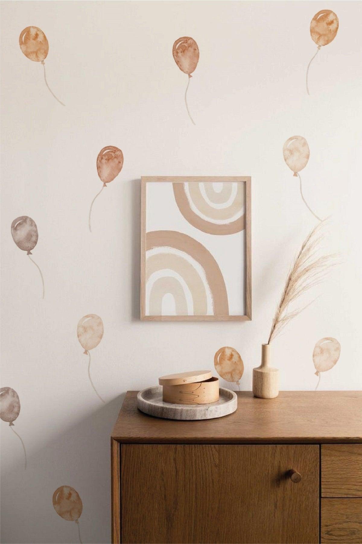 Soft Balloons Wall Sticker (50x100cm - 72 Pieces) - Swordslife