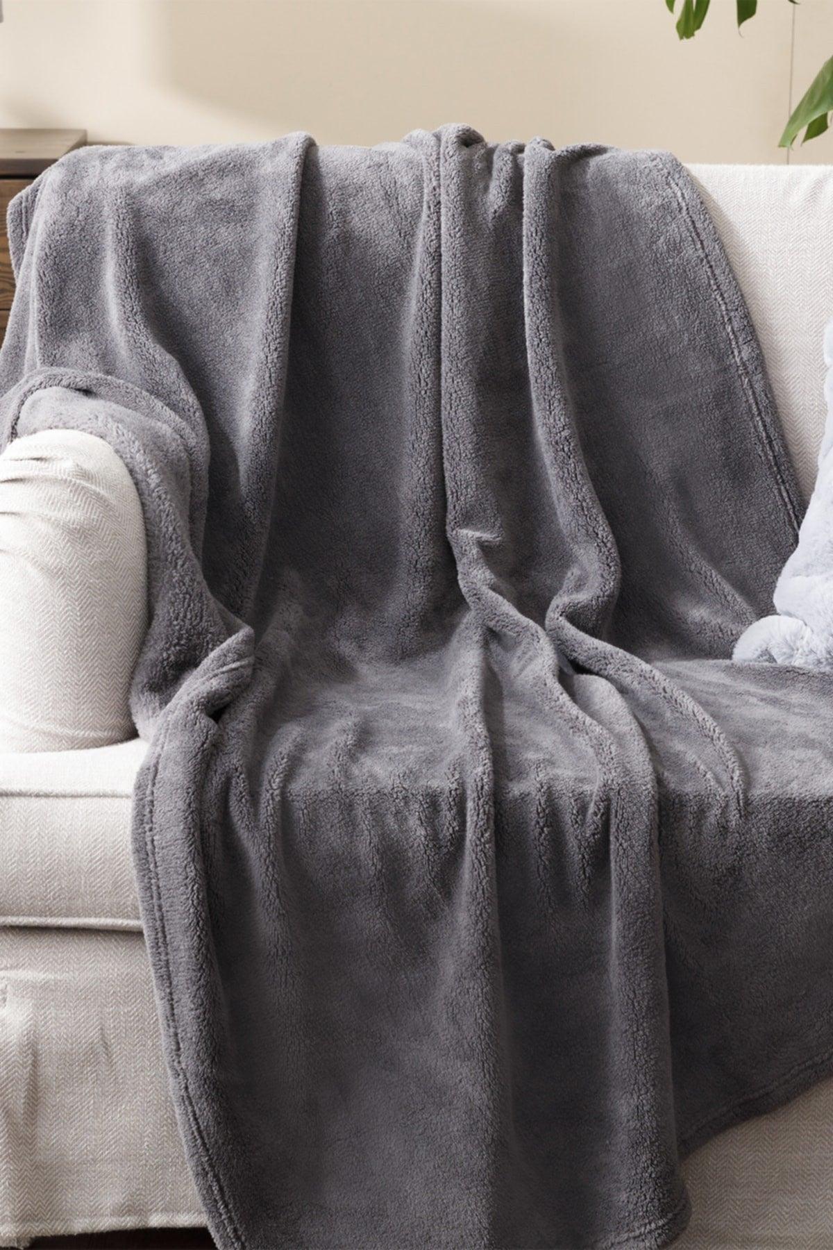 Softy Wellsoft Tv Blanket 120x170 Cm Anthracite - Swordslife