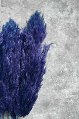 Shocked Blue Color Pampas Bundle of 10 - Swordslife