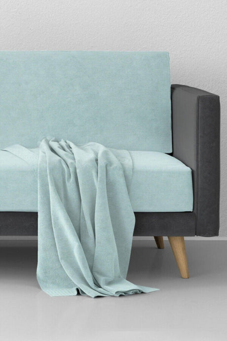 Chenille Sofa Cover - Mint Green - Swordslife