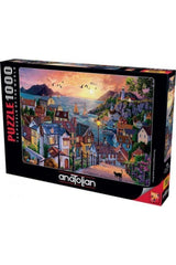 Sonnenaufgang am Strand / 1000 Stück Puzzle, Code:1098 - Swordslife