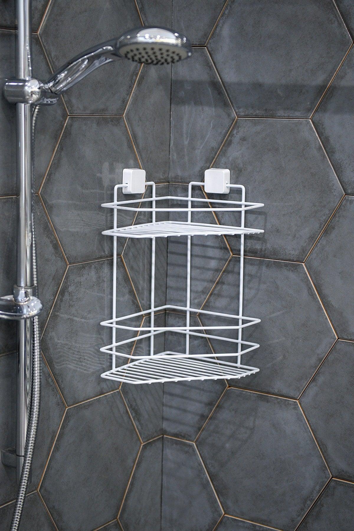 Lifetime Stainless Adhesive Bathroom Corner