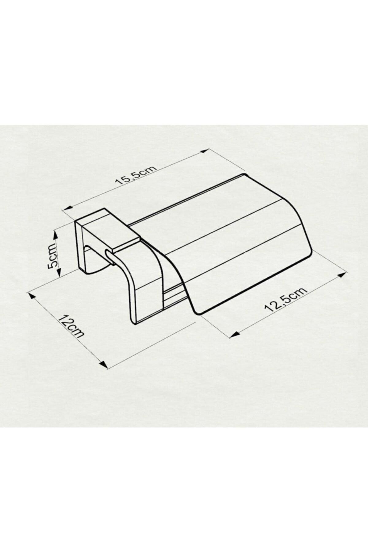 Lifetime Stainless Covered Toilet Roll Holder Wall Mounted Chrome F1-015 - Swordslife