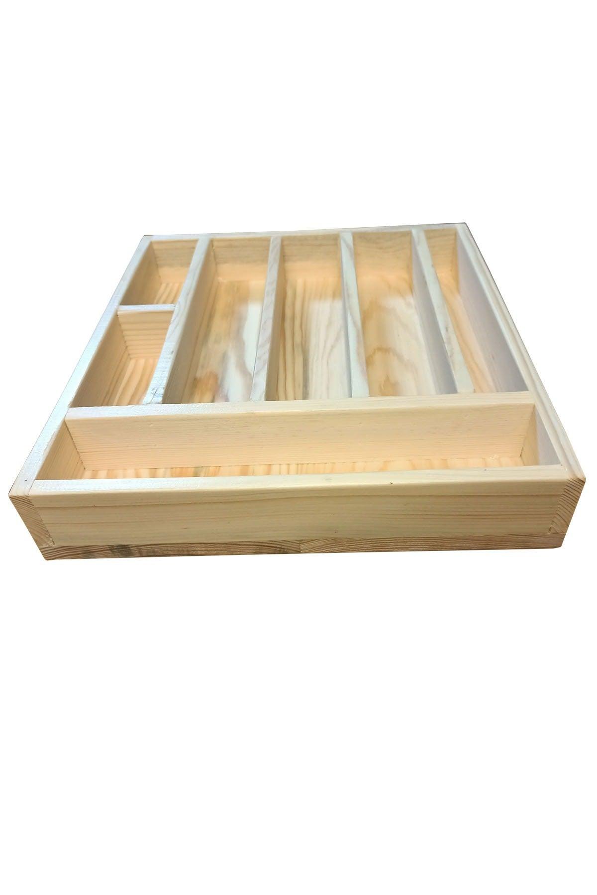 Spoon Fork Knife Organizer Wooden Drawer