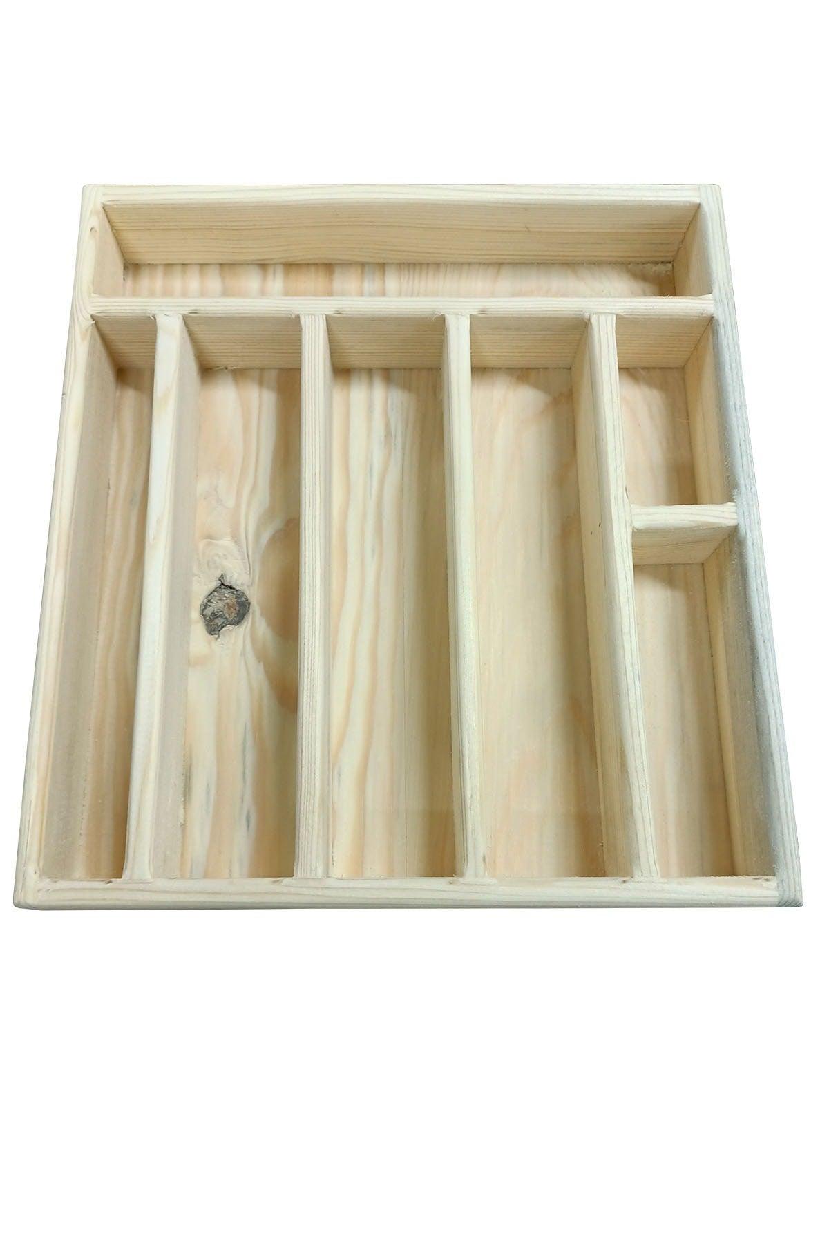 Spoon Fork Knife Organizer Wooden Drawer