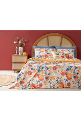 Spring Garden Cotton Double Duvet Cover Set 200x220 Cm Pomegranate Flower - Swordslife