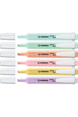 Stabilo Highlighter Swing Cool Pastel 6 Pcs