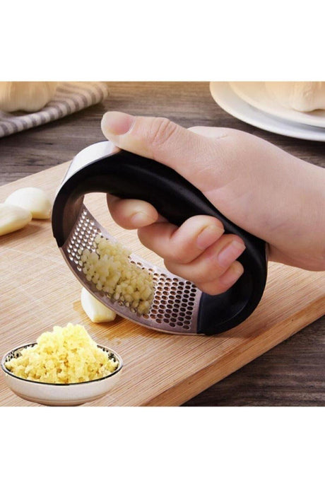 Stainless Steel Garlic Crusher Garlic Ginger Crusher Garlic Grinder Grater - Swordslife