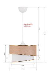 Stare Single Pendant Lamp Chandelier Kumbeige - Swordslife