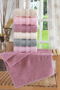 Stars 6 Pcs 50x90 Cm Hand&Face Towel Set