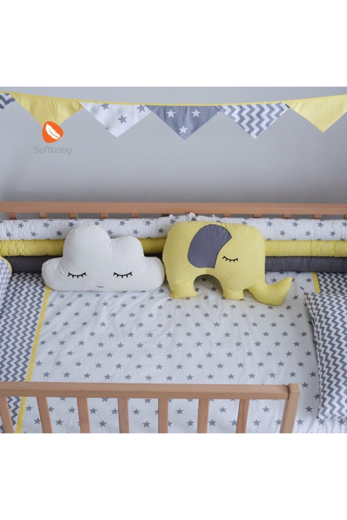 Stella Grey-yellow Katkat Montessori Sleeping Set - Swordslife