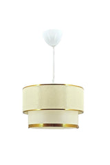 Stone Strip Pendant Lamp Chandelier Cream E60 - Swordslife