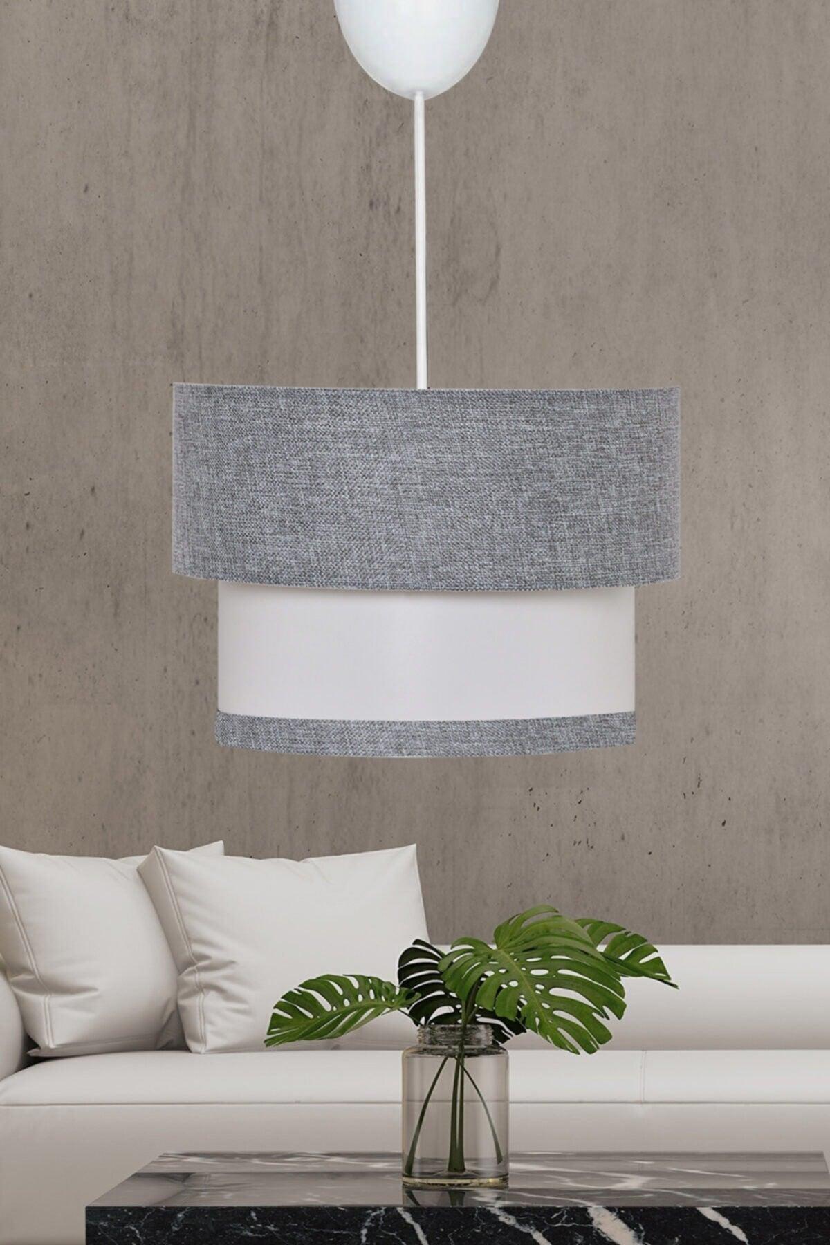 Strong Single Pendant Chandelier Gray - Swordslife