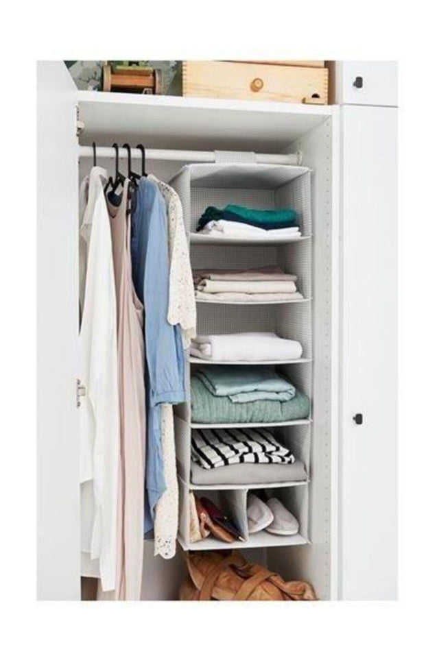 Stuk Cabinet With Hanging Compartments Or Hanger