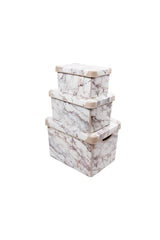 Style Box Marble Set - 3 piece Decorative Box - Swordslife