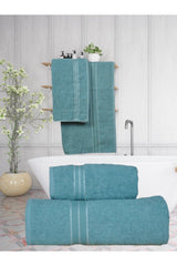 Sude 1 Piece Bath Towel 90x140 1 Piece Head Towel 50x90 Bathroom Head / Turkish Bath Set - Swordslife